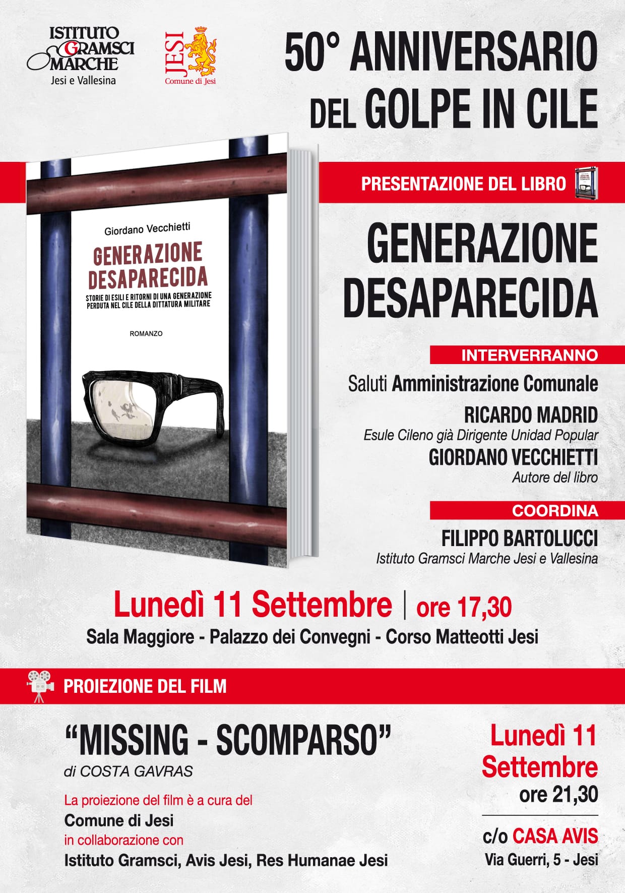 Jesi (AN) 11 settembre 2023 - Palazzo dei Convegni